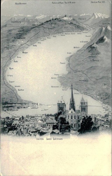 Lac Léman Vorderseite