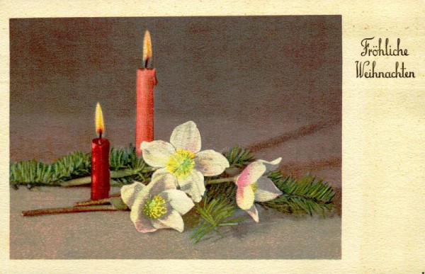 Fröhliche Weihnachten Vorderseite
