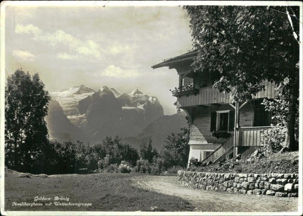 Goldern, Brünig, Hasliberghaus Vorderseite