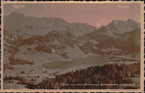 Schwarzsee (Plaffeien) Vorderseite