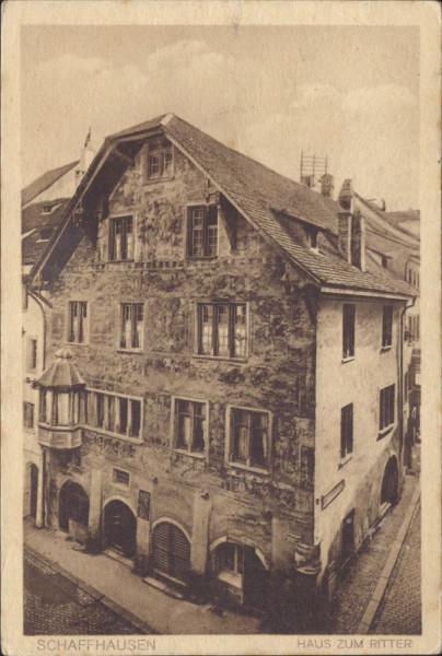 Schaffhausen, Haus zum Ritter