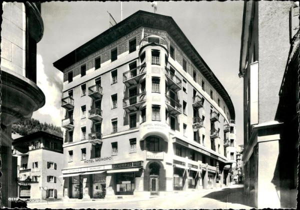 Hotel Monopol (St.Moritz) Vorderseite