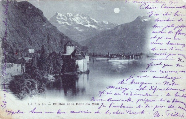 Chillon et la Dent du Midi