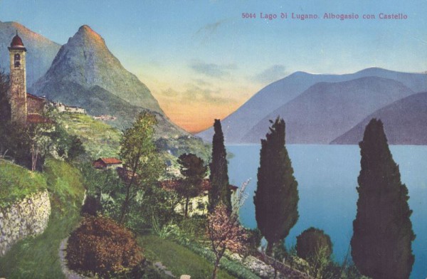 Lago di Lugano - Albogasio con Castello