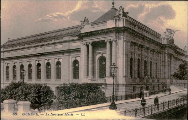 Genève - Le Nouveau Musèe Vorderseite