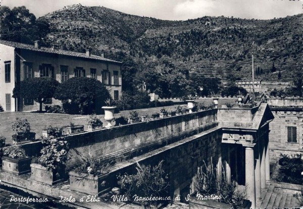 Portoferraio, Isola d`Elba - Villa Napoleonica di S. Martino Vorderseite