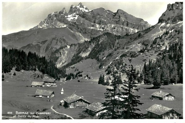Barmaz sur Champéry  Vorderseite