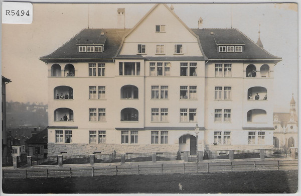 St. Gallen - Mehrfamilienhaus, prot. Kirche - Linsenbühl