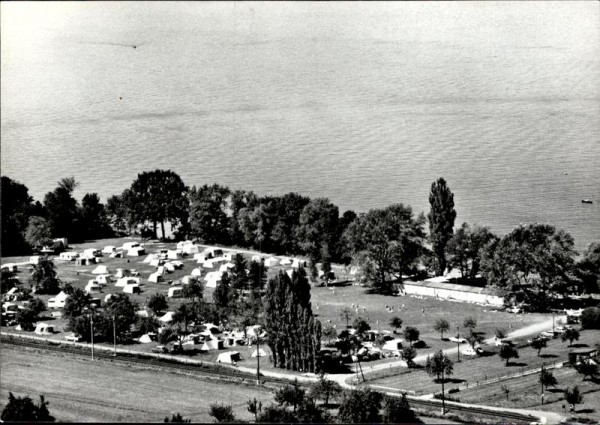 Amriswil, Uttwil, Strandbad, Flugaufnahme Vorderseite