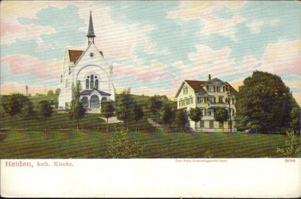 Heiden, kath. Kirche Vorderseite
