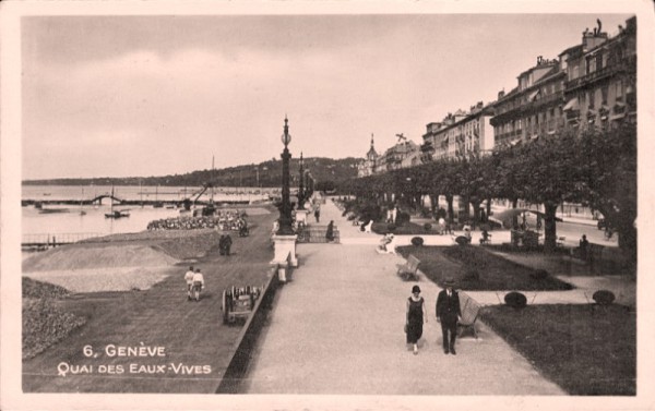 Genève Quai des Eaux-Vives