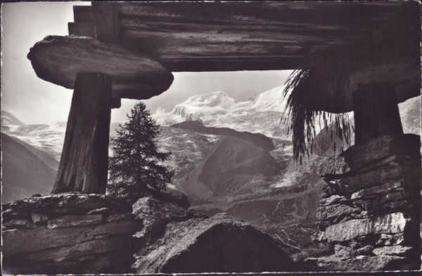 Kornspeicher in Saas-Fee