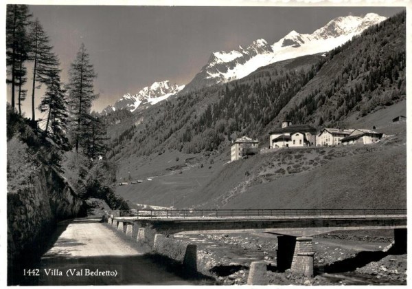 Villa, Val Bedretto Vorderseite