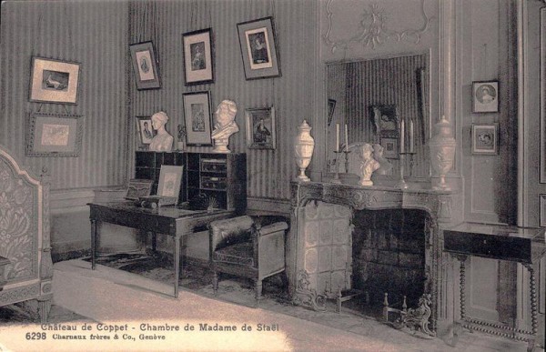 Chateau de Coppet - Chambre de Madame de Stael Vorderseite