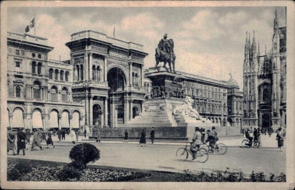 Viktor Emanuele Denkmal (Milano) Vorderseite