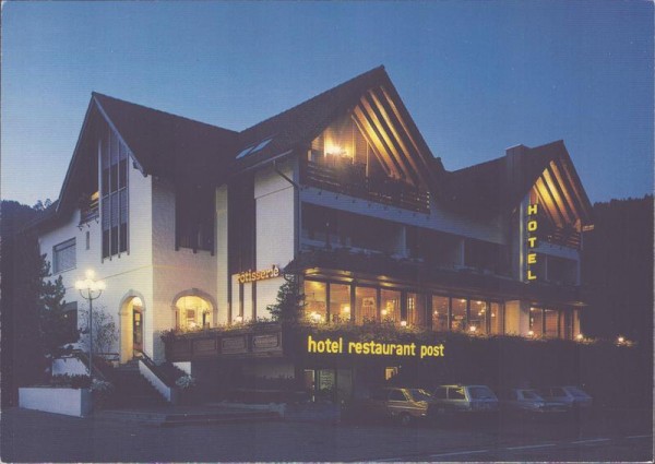 Biberbrugg, Hotel Post Vorderseite