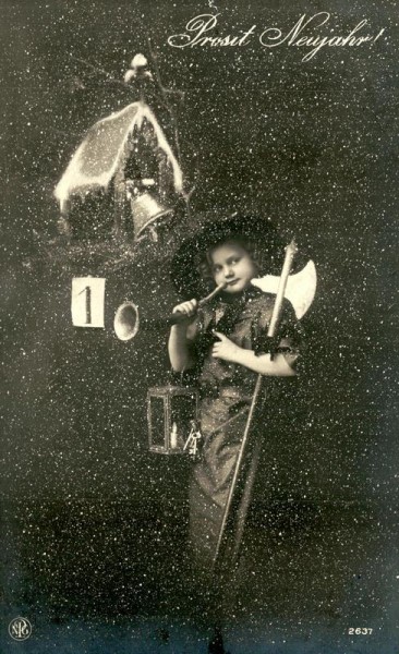 Prosit Neujahr! Vorderseite