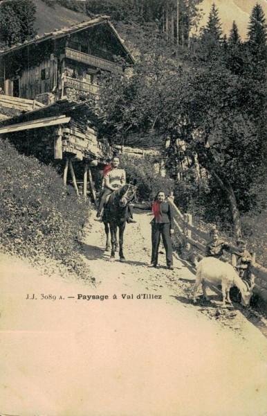 Paysage à Val d'Illiez Vorderseite