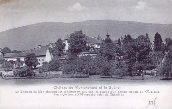 Château de Montcherand et le Suchet