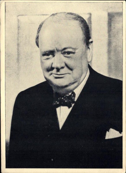 Winston Spencer Churchill Vorderseite