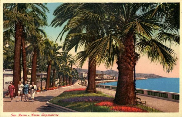 San Remo, Corso Imperatrice Vorderseite