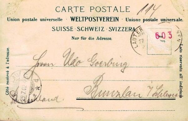 Lauterbrunnen Vorderseite