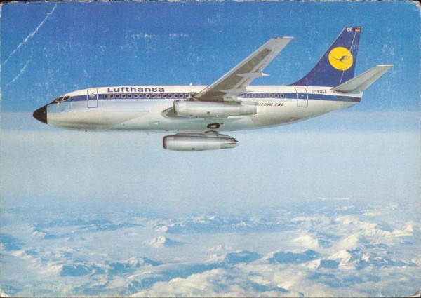 Lufthansa B 737 Vorderseite