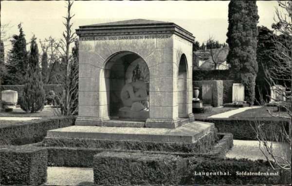 Langenthal/Soldatendenkmal Vorderseite