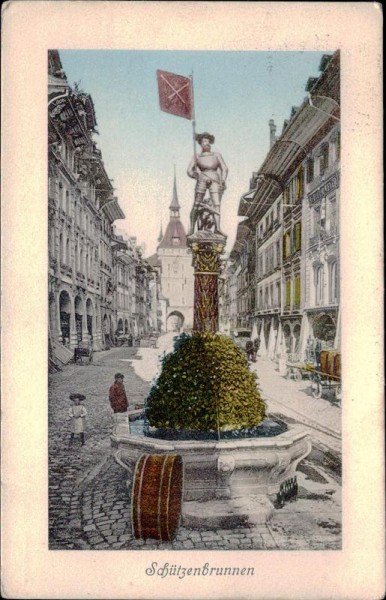 Bern, Schützenbrunnen Vorderseite