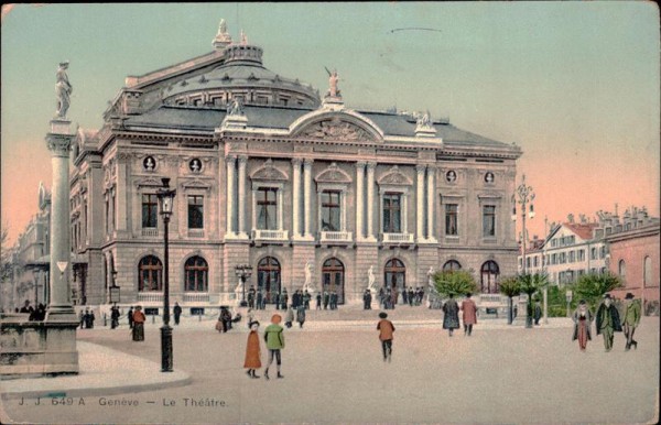 Genève - La Théatre Vorderseite