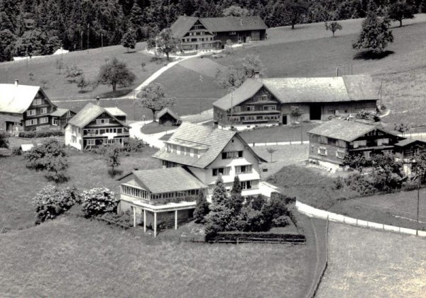 Gasthaus Schmidberg ob Uelisbach-Wattwil, Flugaufnahme Vorderseite