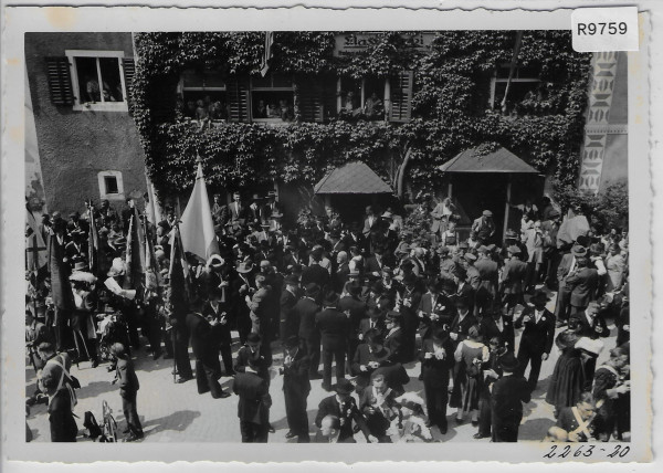 Maienfeld - Städtliplatz - Festakt