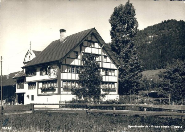 Spreitenbach-Brunnadern (Togg.) Gasthaus Löwen Vorderseite
