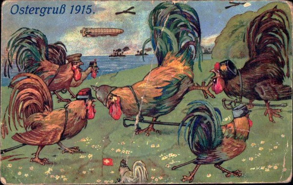 Ostergruss 1915 Vorderseite
