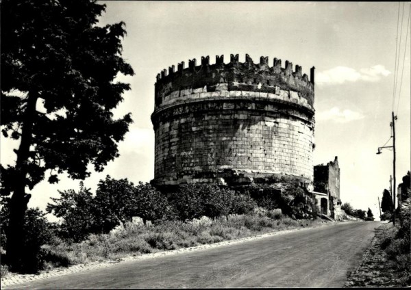 Grabmal der Caecilia Metella (Rom) Vorderseite