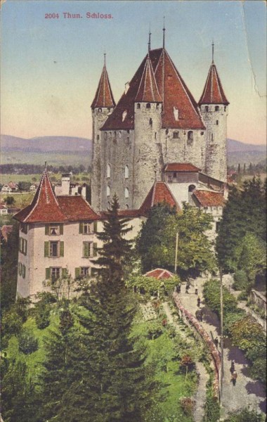 Thun. Schloss. Vorderseite
