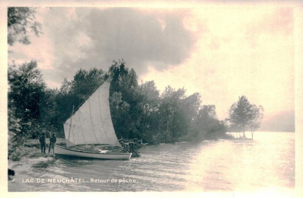 Lac de Neuchàtel, Retour de péche Vorderseite