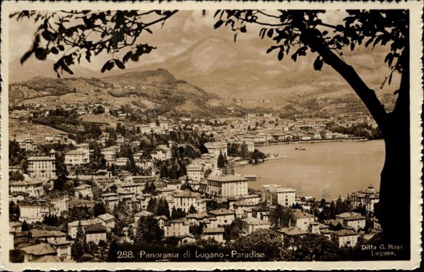 Panorama di Lugano-Paradiso Vorderseite