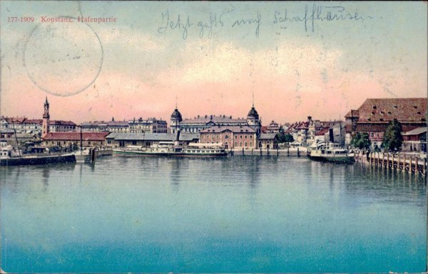 Konstanz. Hafenpartie Vorderseite
