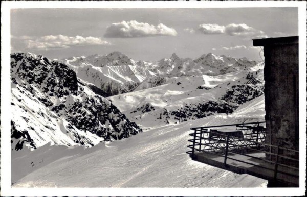 Weissfluhjoch (2693 m) Vorderseite