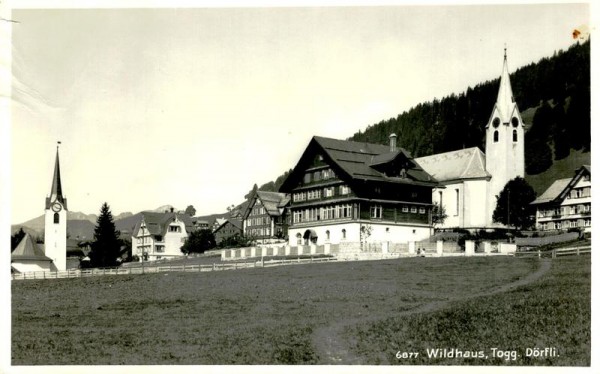 Wildhaus, Dörfli Vorderseite