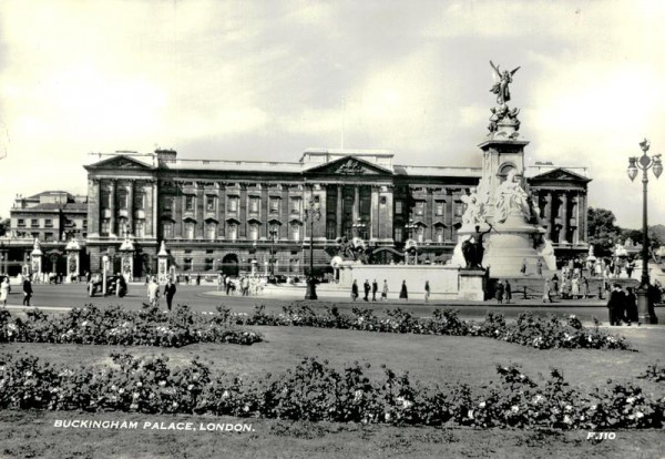 London, Buckingham Palace Vorderseite