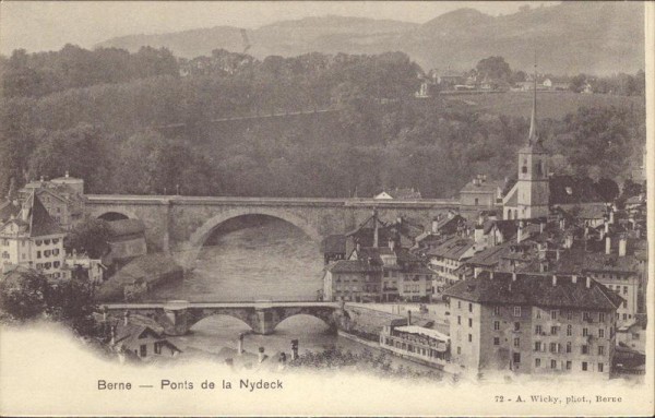 Berne - Ponts de la Nydeck Vorderseite