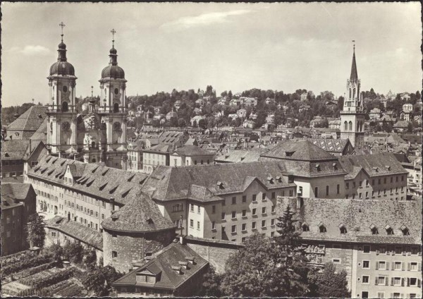 Der Stadtkern St. Gallen Vorderseite