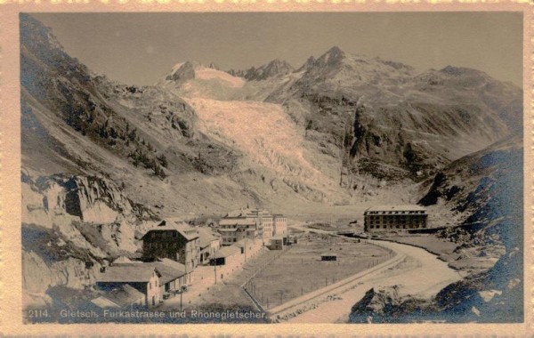 Rhonegletscher Vorderseite