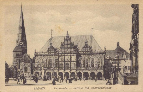 Bremer Marktplatz Vorderseite