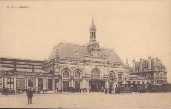 Valenciennes, Bahnhof Vorderseite