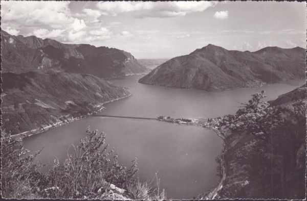 Lago di Lugano, Ponte di Melide