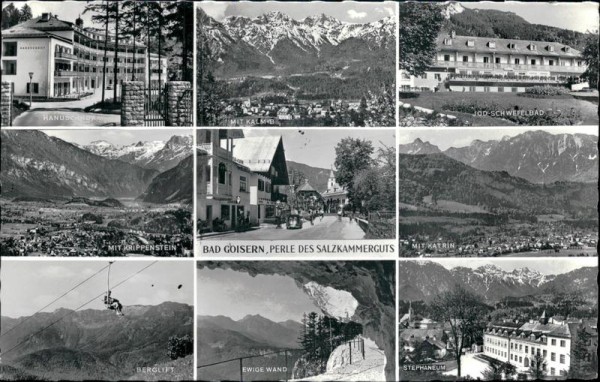 Bad Goisern, Perle des Salzkammerguts Vorderseite