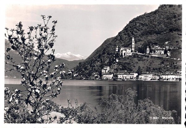 Morcote, Lago di Lugano Vorderseite
